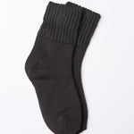 Selayne Thick Crew Socks - Dark Coffee