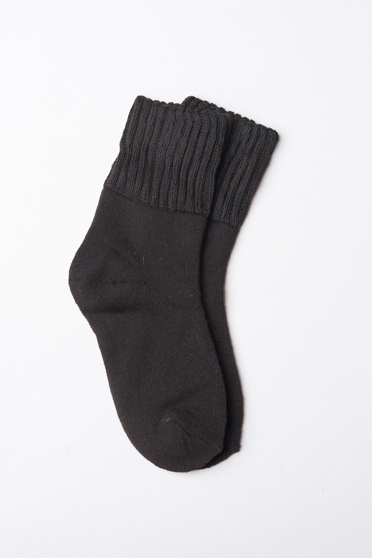 Selayne Thick Crew Socks - Dark Coffee