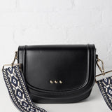 Serenity Saddle Bag - Black