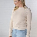 Shani Pullover Crochet Detail Sweater