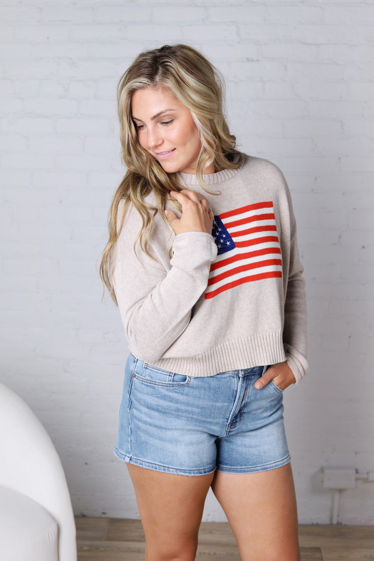 Sienna Patriot Sweater by Z Supply FINAL SALE