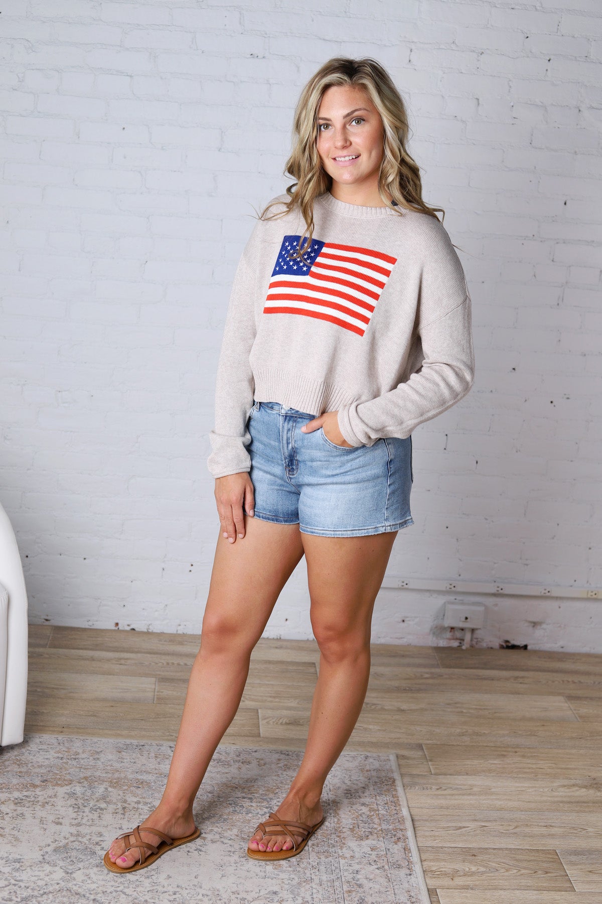 Sienna Patriot Sweater by Z Supply FINAL SALE