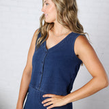 Solace Jersey Denim Top by Z Supply - Indigo
