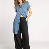 Solana Pants - Black Shadow