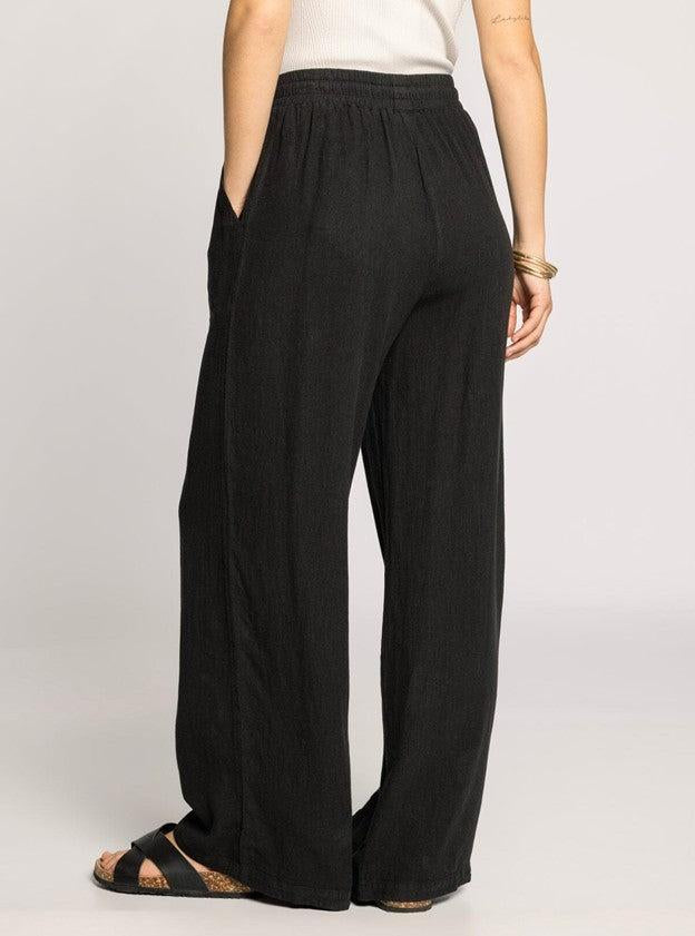 Solana Pants - Black Shadow