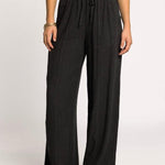 Solana Pants - Black Shadow