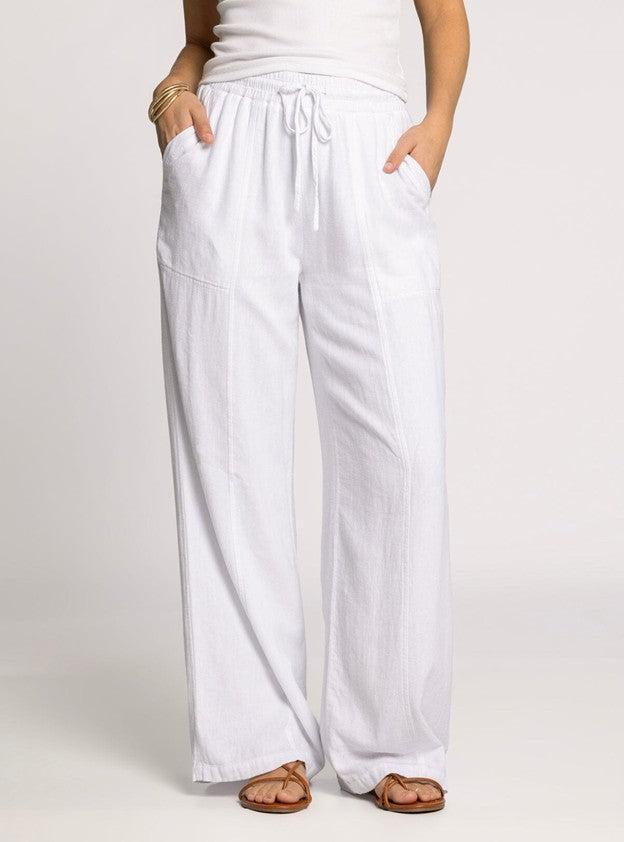 Solana Pants - White FINAL SALE