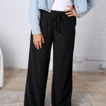 Soliel Crinkle Wide Leg Pants