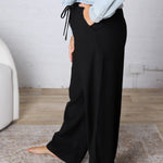 Soliel Crinkle Wide Leg Pants