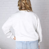 Sonja Modal Luxe Mock Neck Pullover - Lt Heather Grey