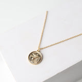 Sparrow Pendant Necklace - Gold - Baubles + Bobbies