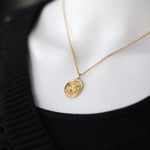 Sparrow Pendant Necklace - Gold By Baubles + Bobbies