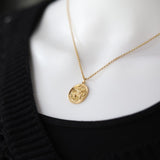 Sparrow Pendant Necklace - Gold By Baubles + Bobbies