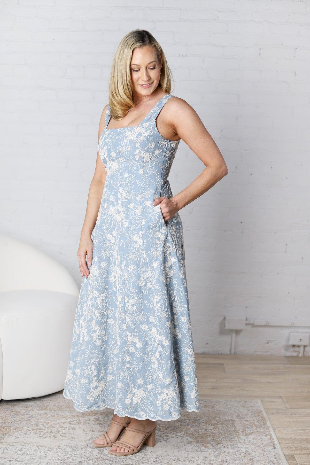 Springtide Splendor Maxi Dress