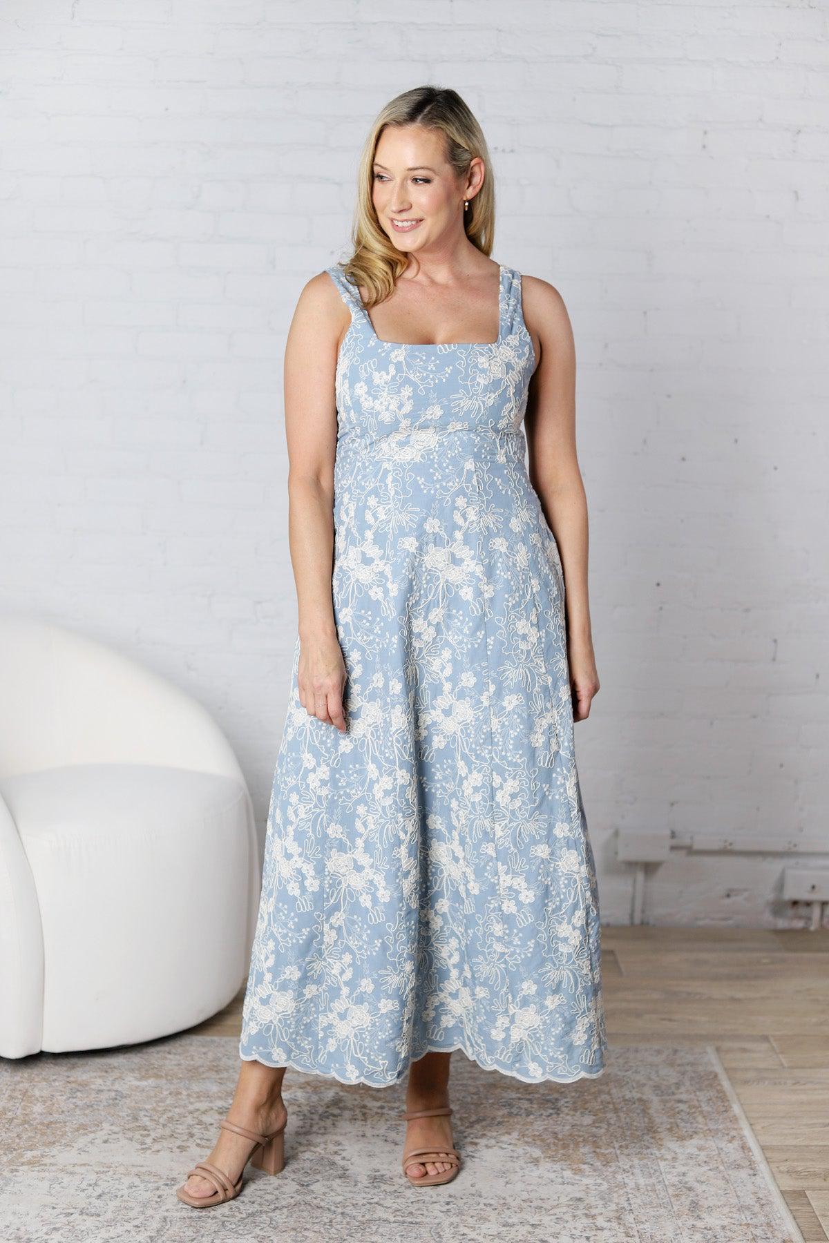 Springtide Splendor Maxi Dress