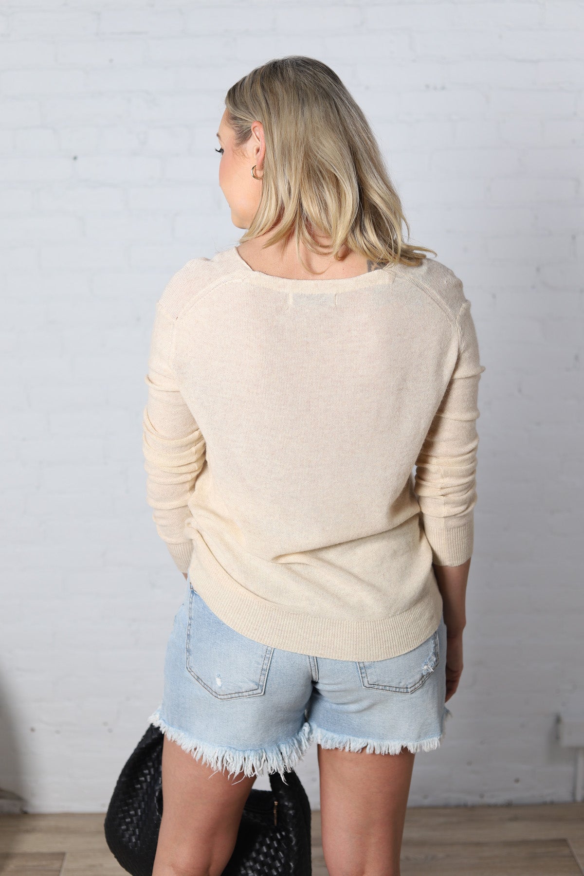 Stella Lightweight V-Neck Sweater