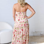 Sweet Emotion Strapless Drop Waist Maxi Dress