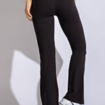 Tahlia Flared Butter Yoga Pants - Black