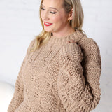 Tamika Cable Knit Sweater Pullover