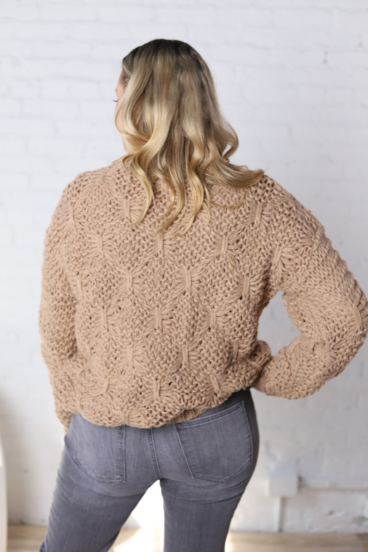 Tamika Cable Knit Sweater Pullover