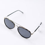 Tatum Polarized Lens Sunglasses - Black/Smoke