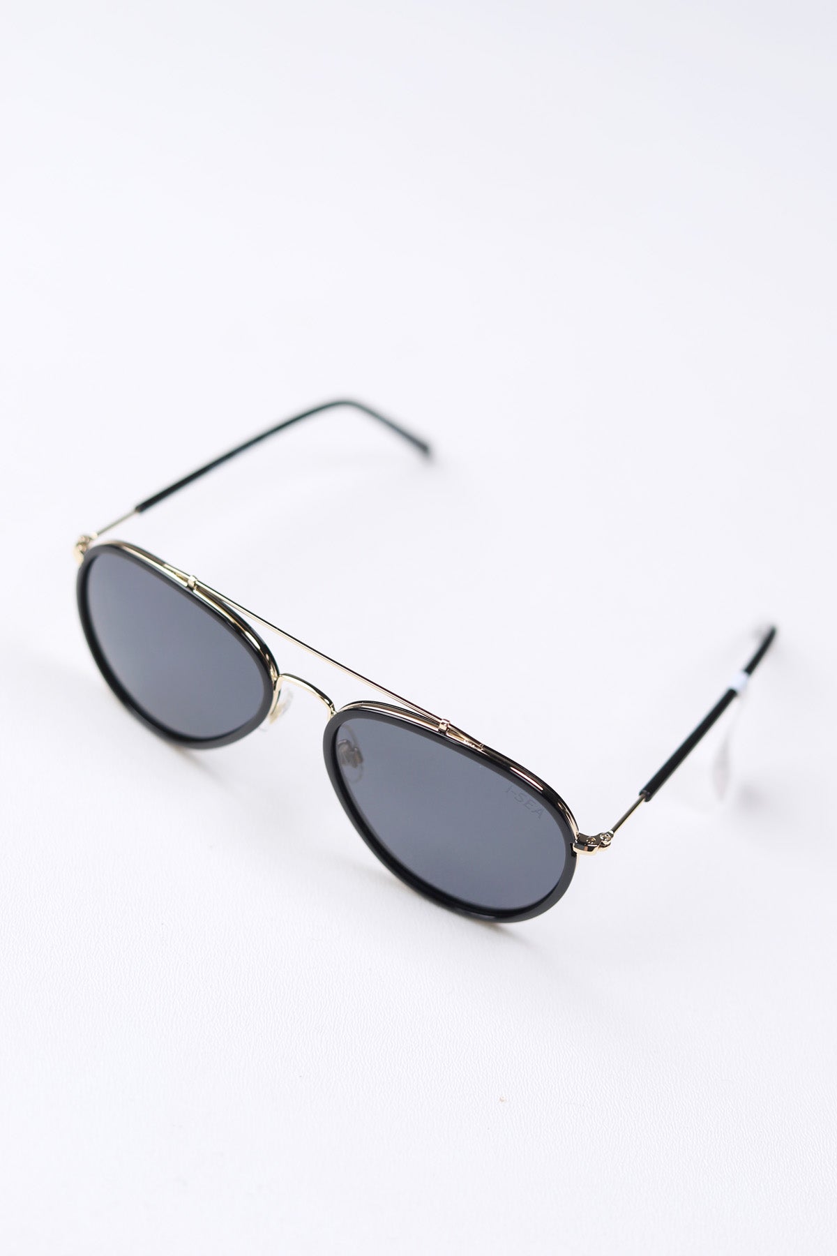 Tatum Polarized Lens Sunglasses - Black/Smoke