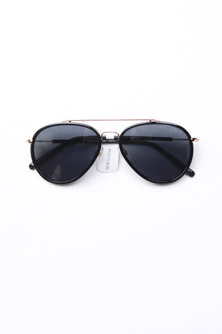 Tatum Polarized Lens Sunglasses - Black/Smoke