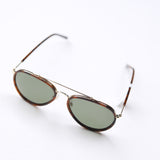 Tatum Polarized Lens Sunglasses - Tortoise/Green