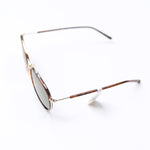 Tatum Polarized Lens Sunglasses - Tortoise/Green