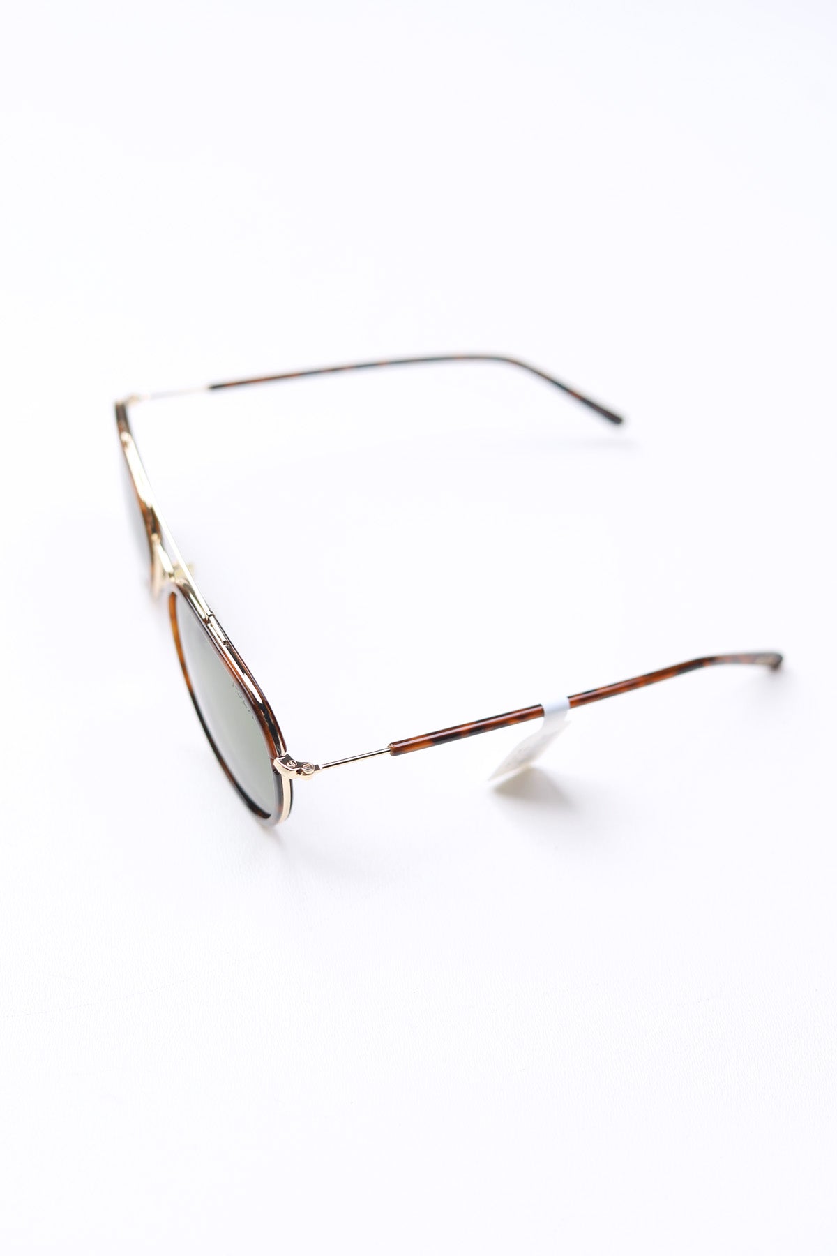 Tatum Polarized Lens Sunglasses - Tortoise/Green