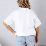 Tavyn Modal Luxe Short Sleeve Top - Cream