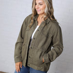 The Campbell Jacket - Green Olive