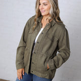 The Campbell Jacket - Green Olive