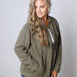 The Campbell Jacket - Green Olive