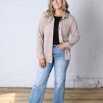 The Lewis Shirt - Soft Brown Heather