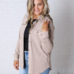 The Lewis Shirt - Soft Brown Heather