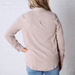 The Lewis Shirt - Soft Brown Heather