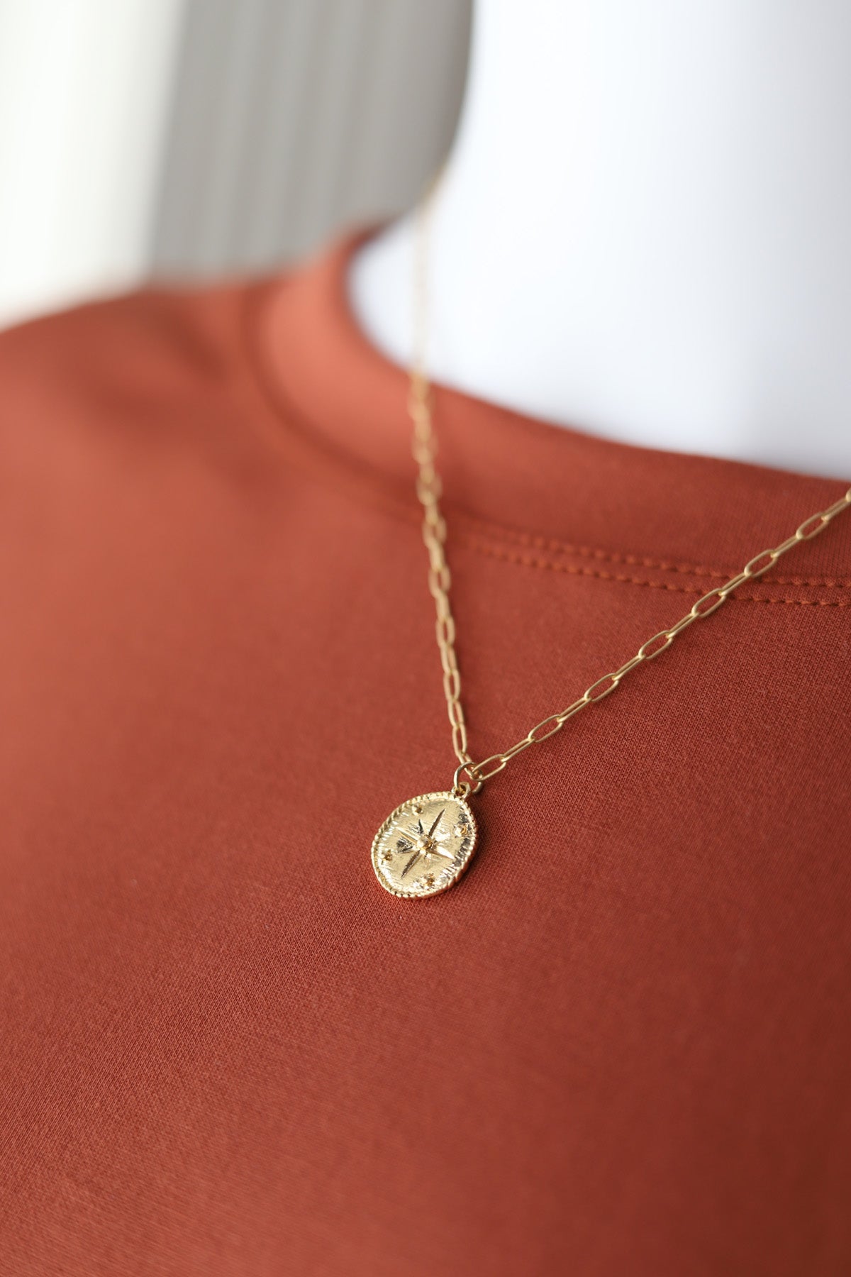 The North Star Necklace - Gold