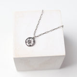 The North Star Necklace by Baubles + Bobbies - Silver