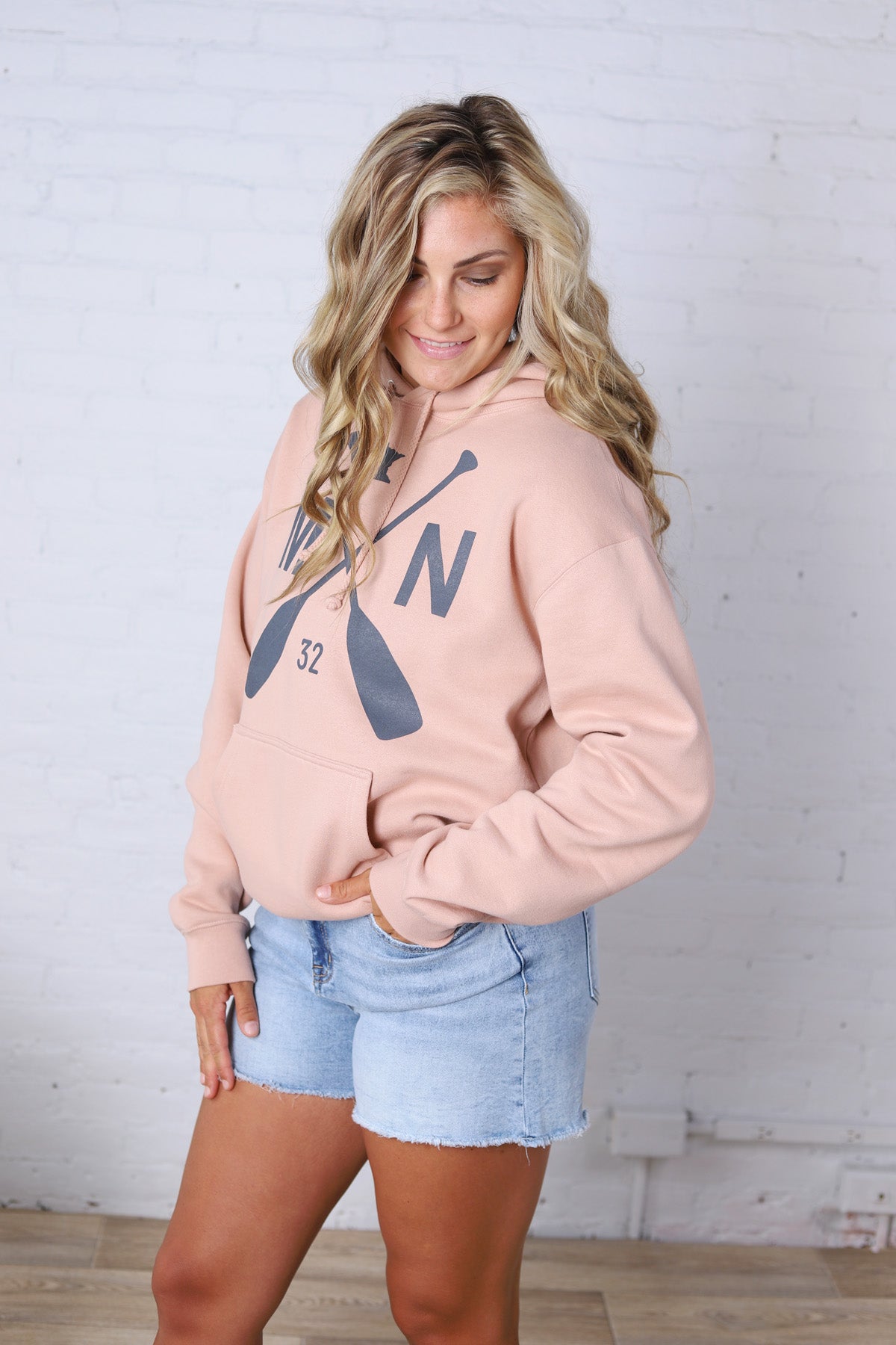 The Porch Unisex Hoodie - Pink