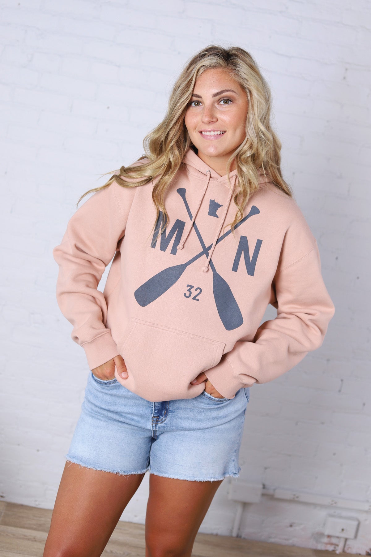 The Porch Unisex Hoodie - Pink