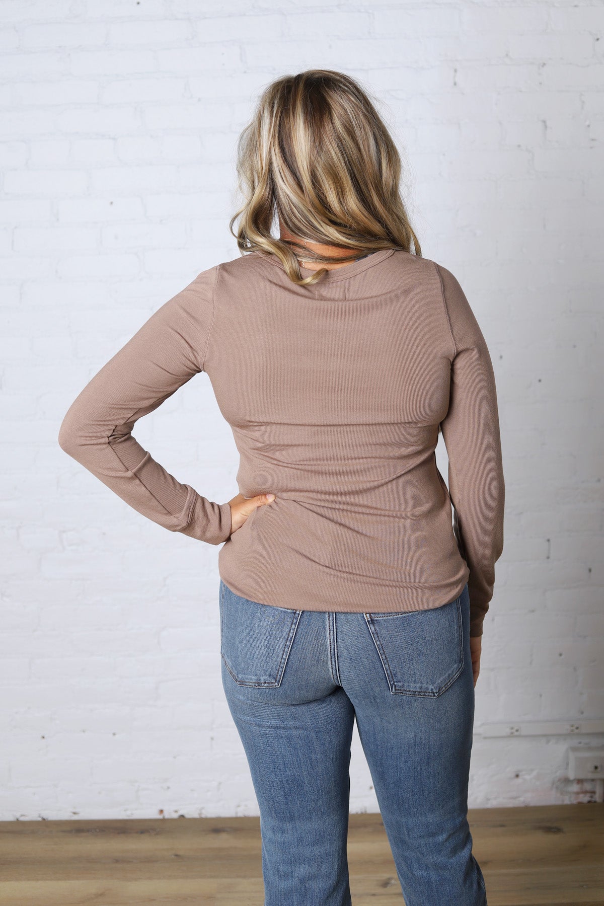 The Stacy Top - Latte