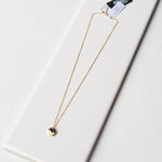 Tiny Flower Gold Charm Necklace