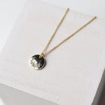 Tiny Flower Gold Charm Necklace