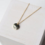 Tiny Flower Gold Charm Necklace