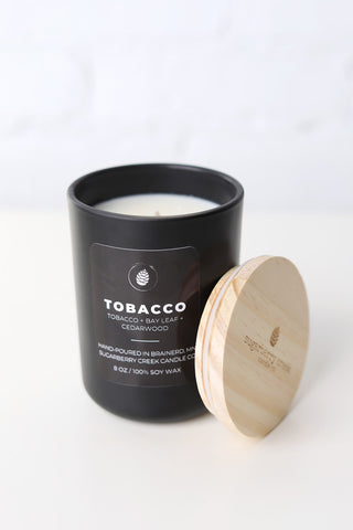 Tobacco Soy Wax Candle - 8 oz