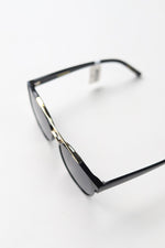 Topanga Sunglasses - Black/Smoke Polarized Lens