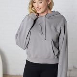 Tora French Terry Hooded Sweatshirt - Grey