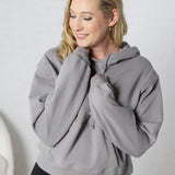 Tora French Terry Hooded Sweatshirt - Grey