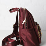 Tori Burgundy Backpack - FINAL SALE